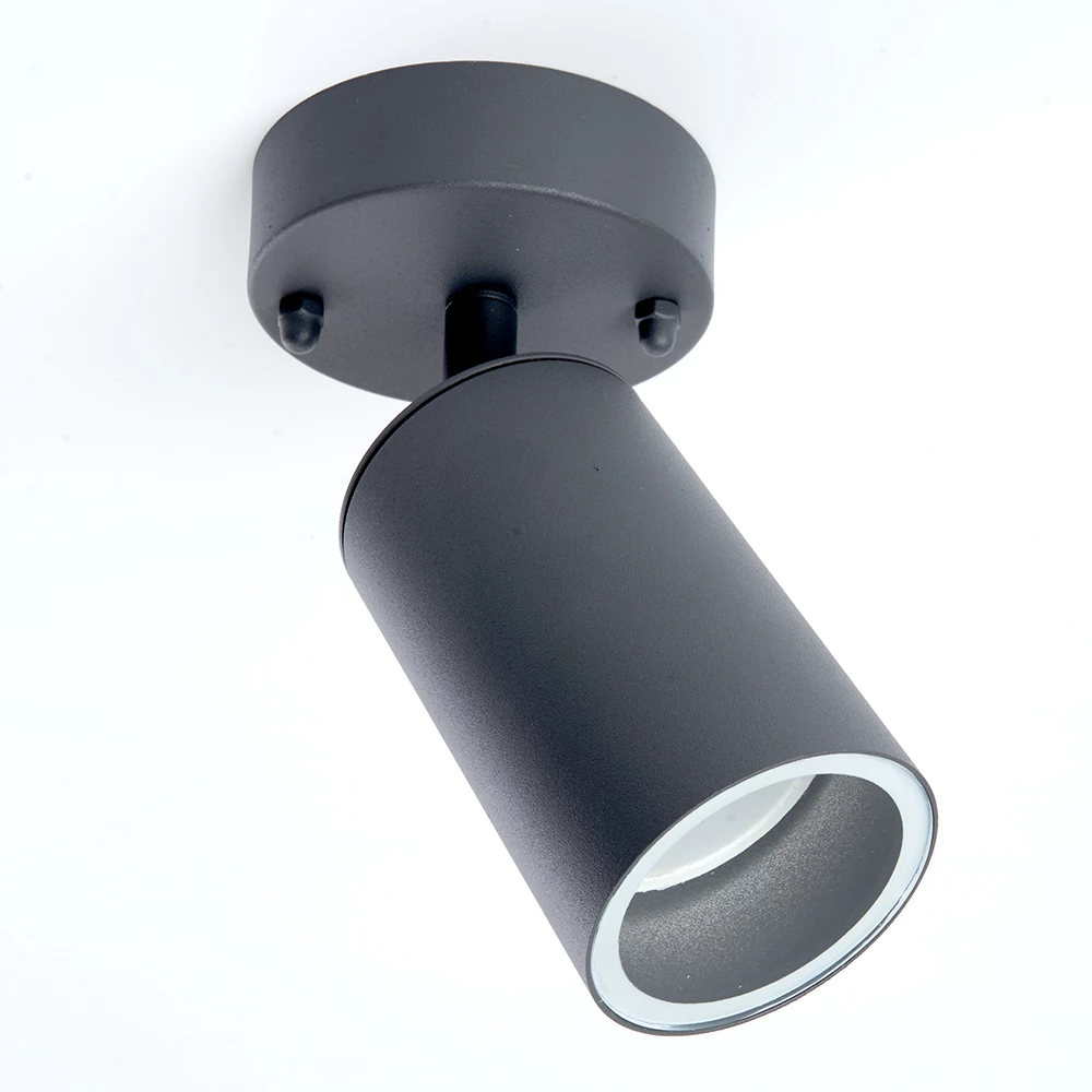 Светильник садово-парковый Feron DH1704, на стену, GU10 230V 35w, серый (на стену) (48321) - Viokon.com