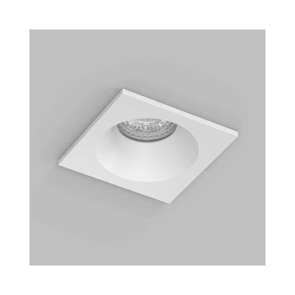 DK2131-WH Встраиваемый влагозащищнный светильник COVE IP44 до 15 Вт LED GU10 алюминий белый - Viokon.com