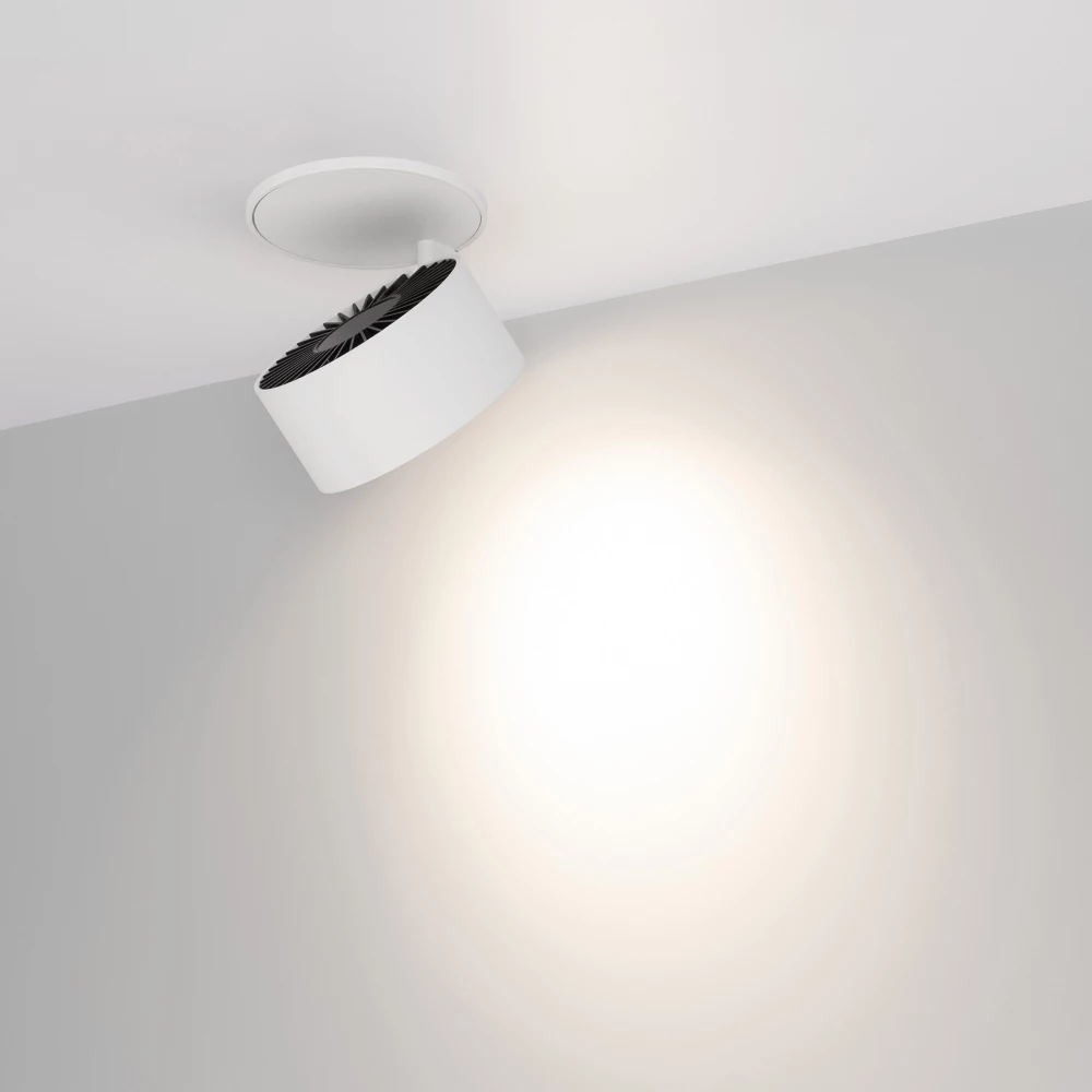 Светильник SP-PLURIO-BUILT-R77-9W Day4000 (WH-WH, 36 deg, 230V) (Arlight, IP20 Металл, 3 года) 037972 - Viokon.com