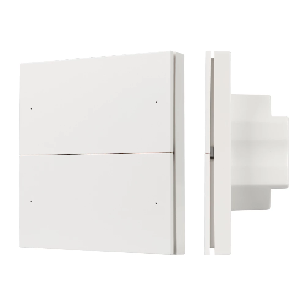 INTELLIGENT ARLIGHT Кнопочная панель SMART-DMX512-801-22-4G-4SC-DIM-IN White (230V, 2.4G) (IARL, IP20 Пластик, 5 лет) 037333 - Viokon.com