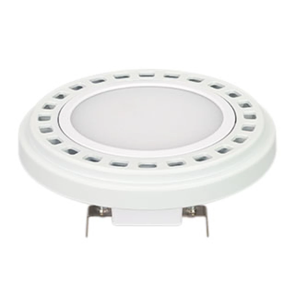 Лампа AR111-UNIT-G53-12W- Day4000 (WH, 120 deg, 12V) (Arlight, Металл) 025637 - Viokon.com