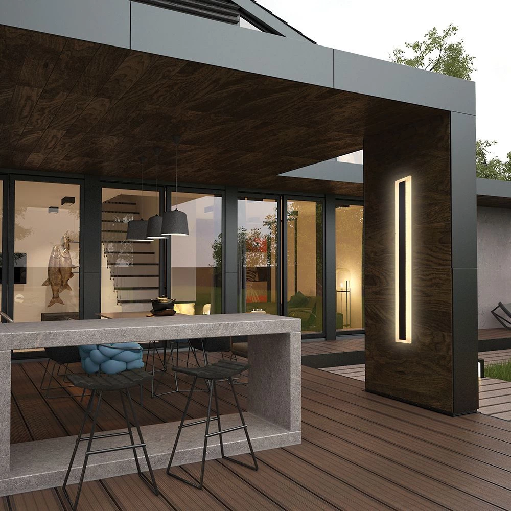 Светильник уличный светодиодный Feron DH2003, 45W, 2250Lm, 4000K, черный (48021) - Viokon.com