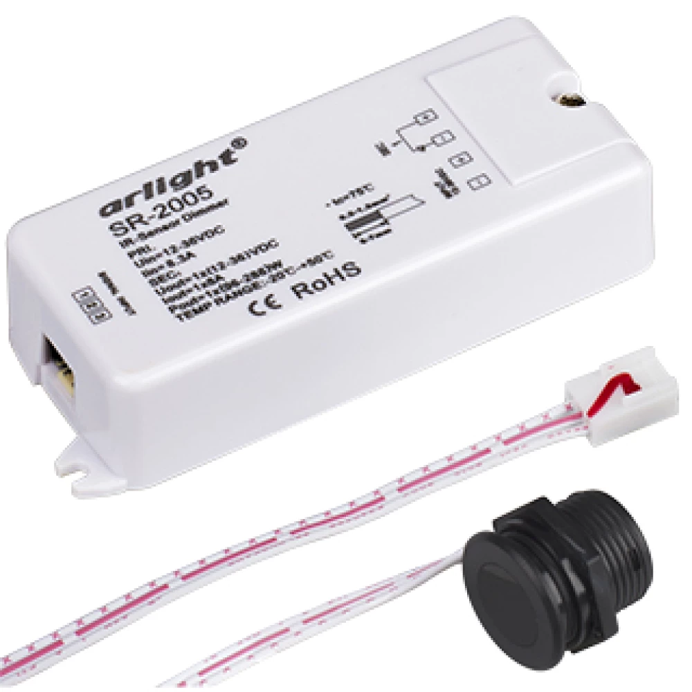 Диммер SR-2005 (12-36V, 96-288W, IR-Sensor) (Arlight, -) 014047 - Viokon.com