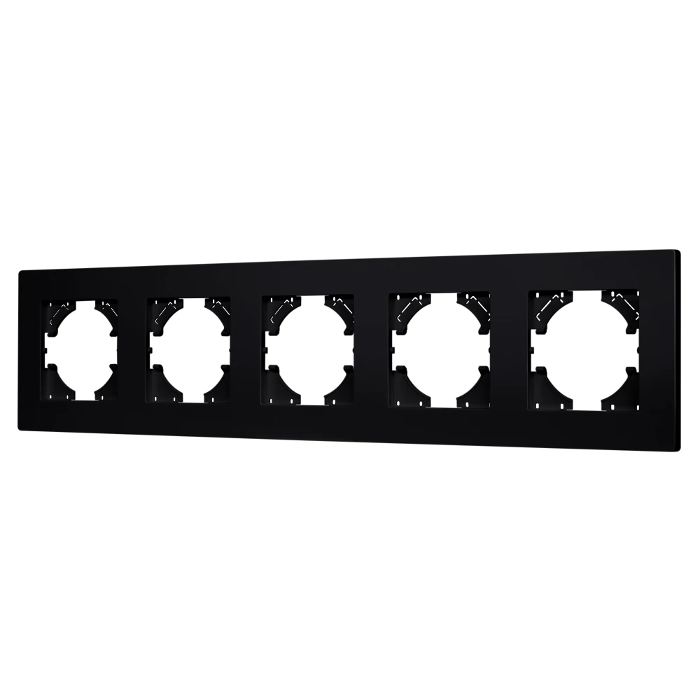 Рамка пластиковая FRM-PERIO-PL-5-BK (Arlight, -) 049763 - Viokon.com