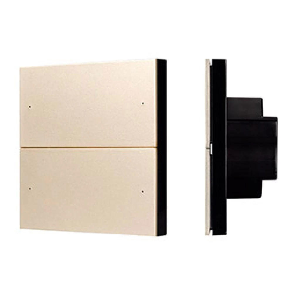 INTELLIGENT ARLIGHT Кнопочная панель SMART-DMX512-801-22-4G-4SC-DIM-IN Gold (230V, 2.4G) (IARL, IP20 Пластик, 5 лет) 039313 - Viokon.com