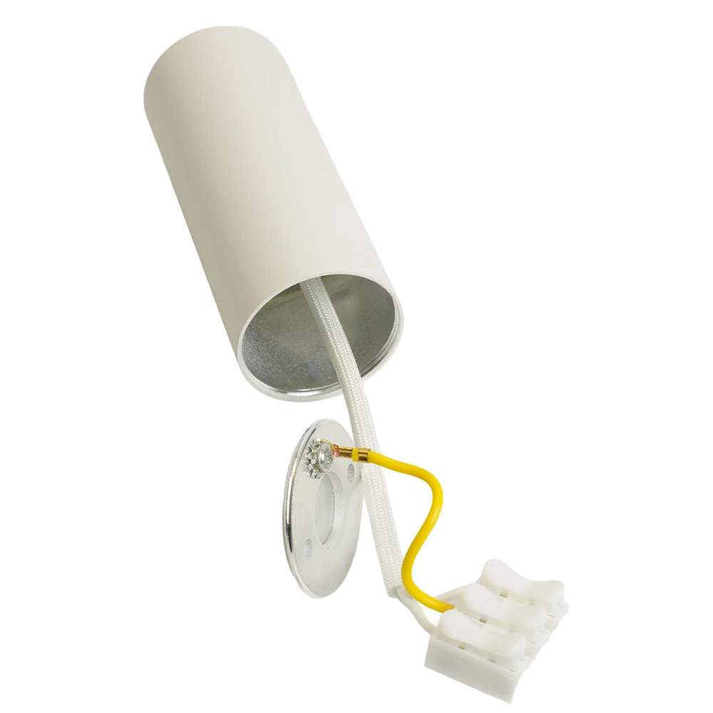 Светильник потолочный Feron ML101 Barrel MR11 GU10 35W 230V,  белый + золото (51378) - Viokon.com