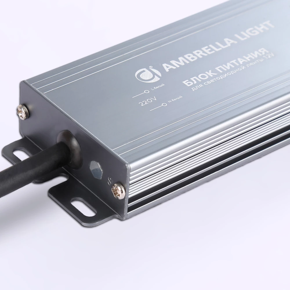 Блок питания для светодиодной ленты 12V 150W IP67 12.5A 110-220V 220*52*20 GS9864 GS9864 блок питания 12V 150W 12.5A IP67 110-220V 220*52*20 - Viokon.com