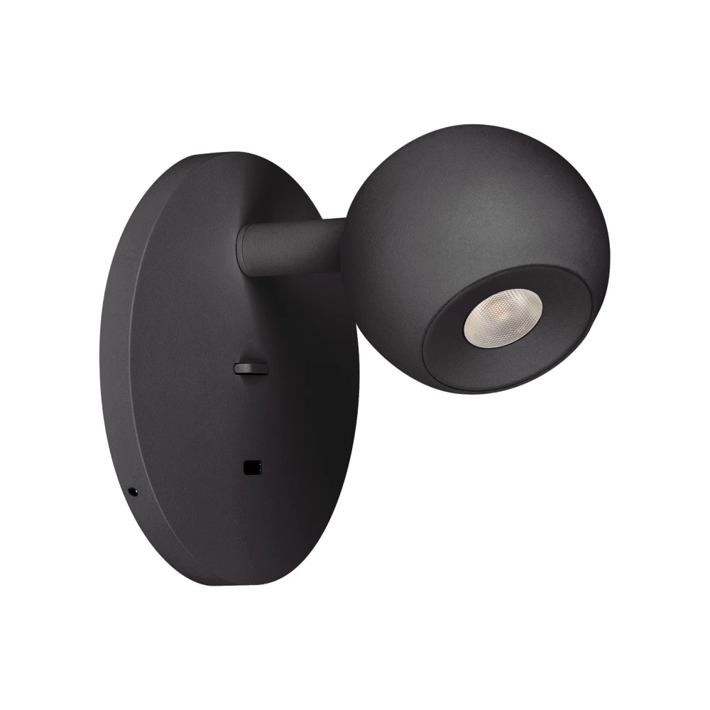 Светильник SP-OTTORI-WALL-CHARGE-6W Warm3000 (BK, 30 deg, 230V, USB-C) (Arlight, IP20 Металл, 3 года) 058480 - Viokon.com