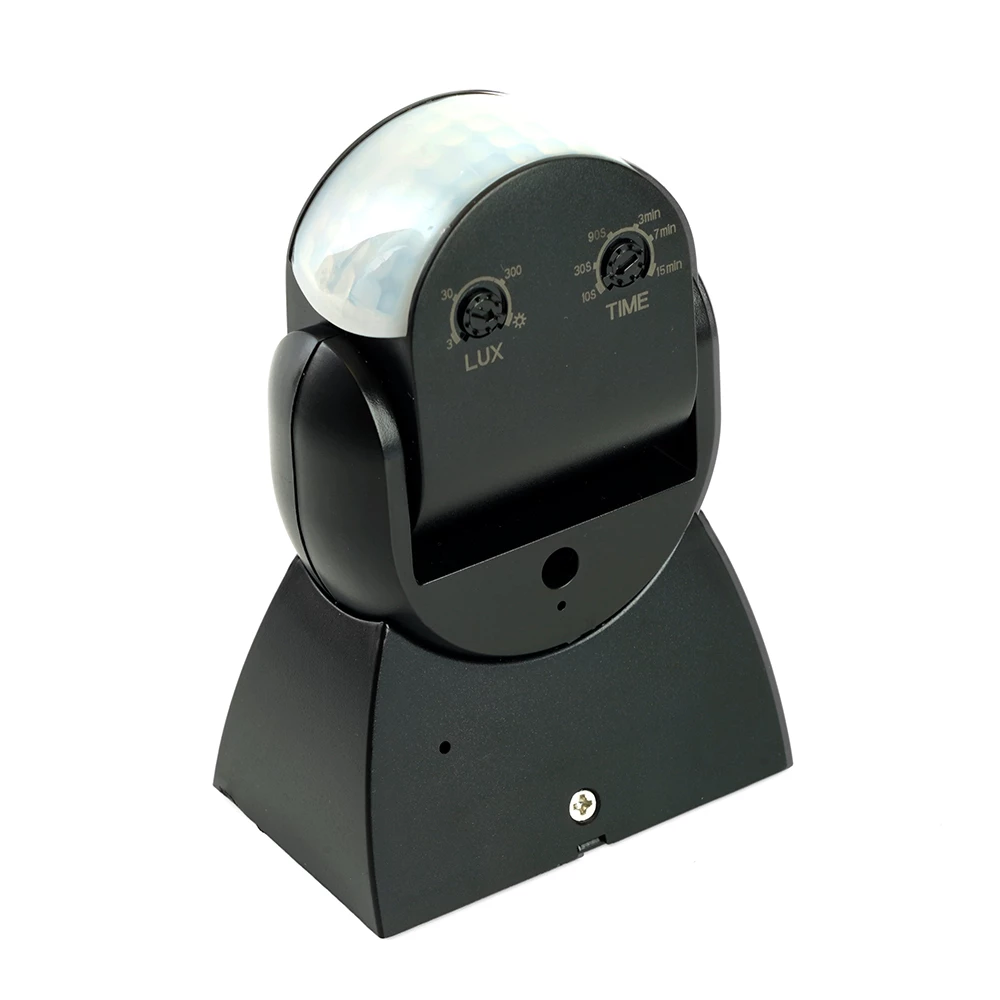 Датчик движения 1200W 12m 180° чёрный, SEN18 (51576) - Viokon.com