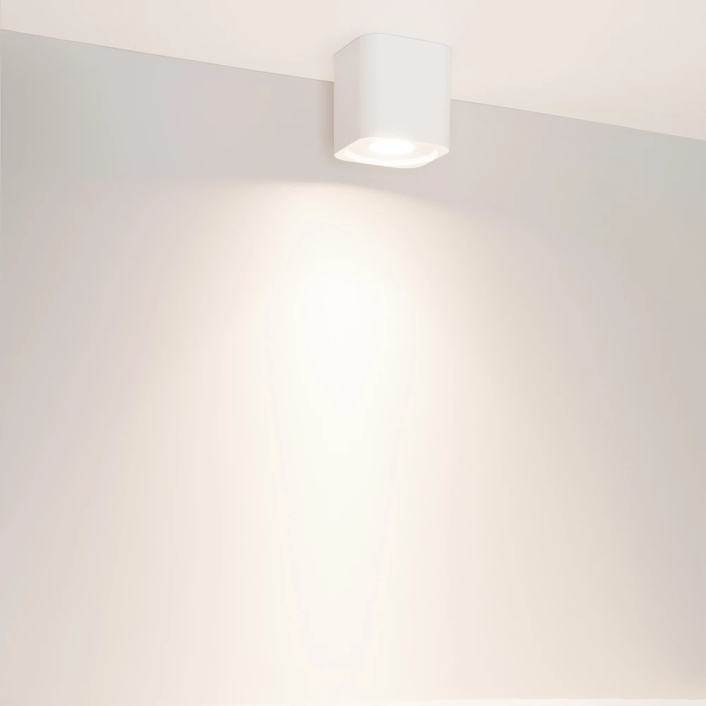 Светильник SP-ACENTO-S95x95-10W Day4000 (WH, 20-45 deg, 230V) (Arlight, IP20 Металл, 5 лет) 055751 - Viokon.com