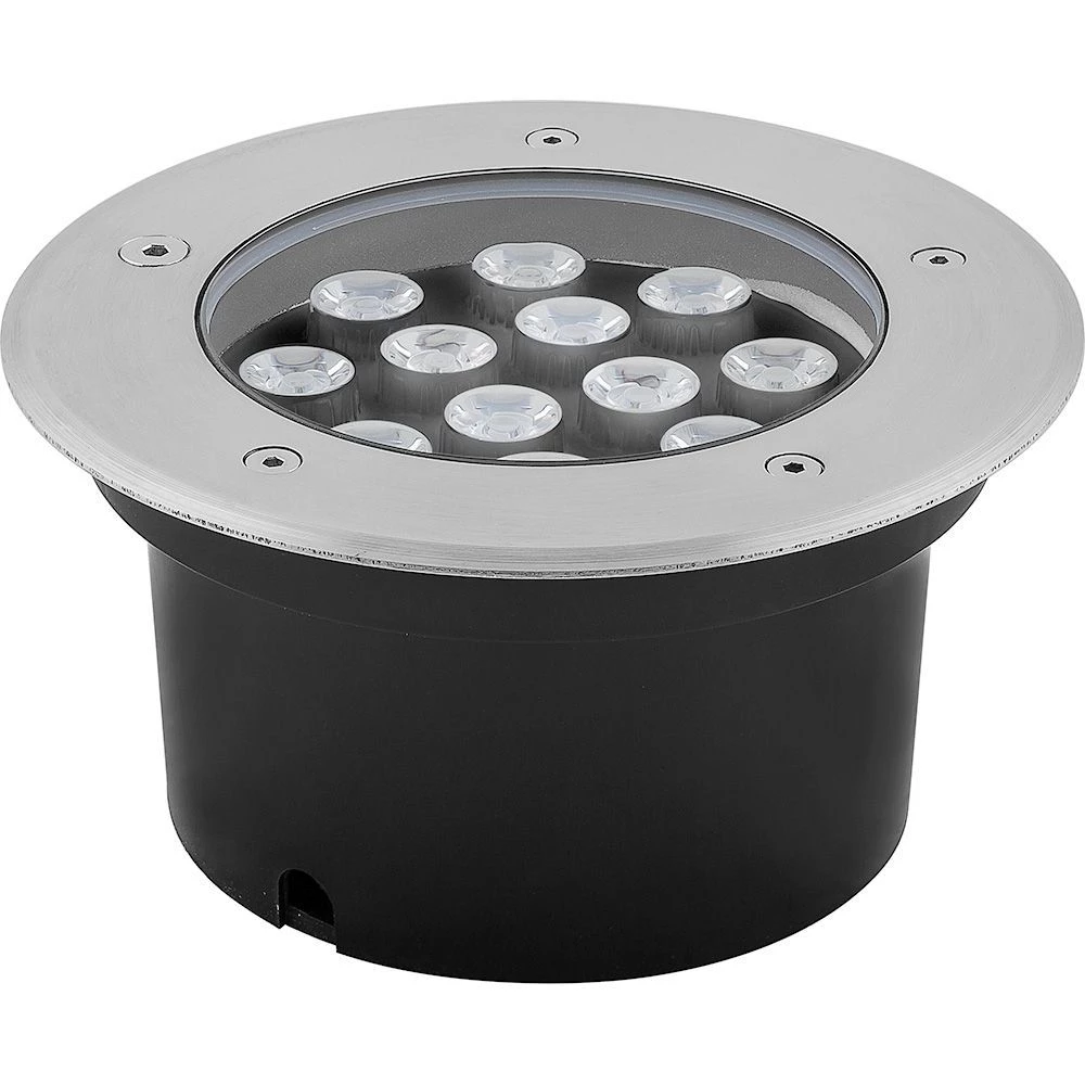 Светодиодный светильник тротуарный (грунтовый) Feron SP4114 12W зеленый 230V IP67 (32114) - Viokon.com
