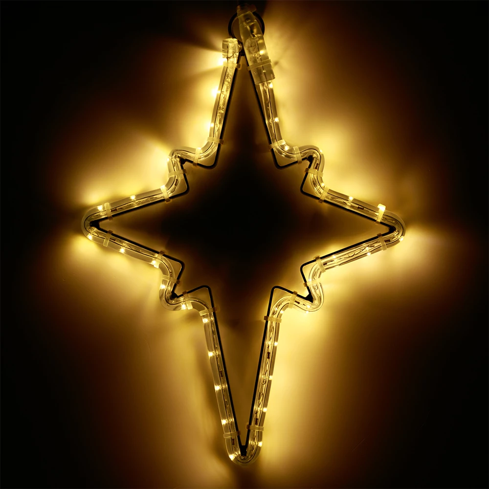 Фигура cветодиодная ARD-STAR-M3-380x250-36LED Warm (230V, 2.5W) (Ardecoled, IP65) 025314 - Viokon.com
