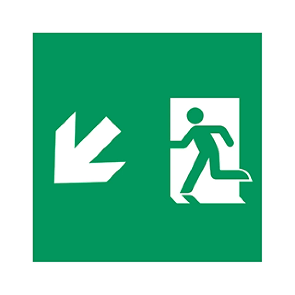 Пиктограмма EMGP-MARK-MA-LDOWN (Человек, Вниз-Влево) (Arlight, Пластик) 059841 - Viokon.com