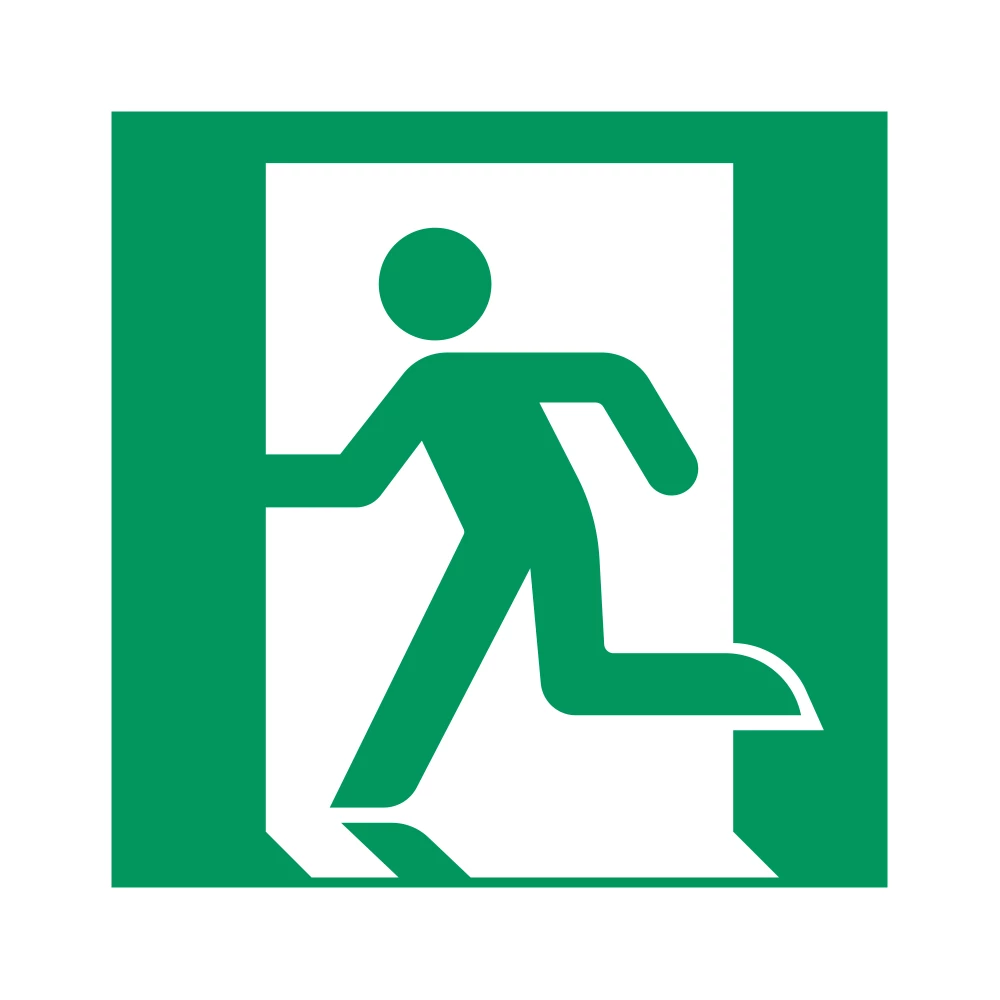 Пиктограмма EMGP-MARK-M-LEFT (Человек, движение влево) (Arlight, Пластик) 059842 - Viokon.com