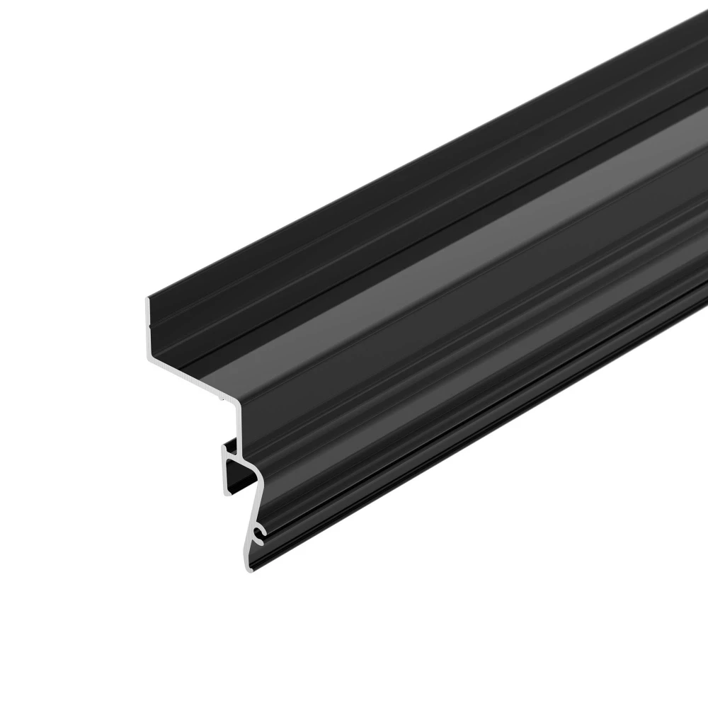 Профиль STRETCH-SHADOW-2000 BLACK (A2-CONTOUR-PRO) (Arlight, Алюминий) 039510 - Viokon.com