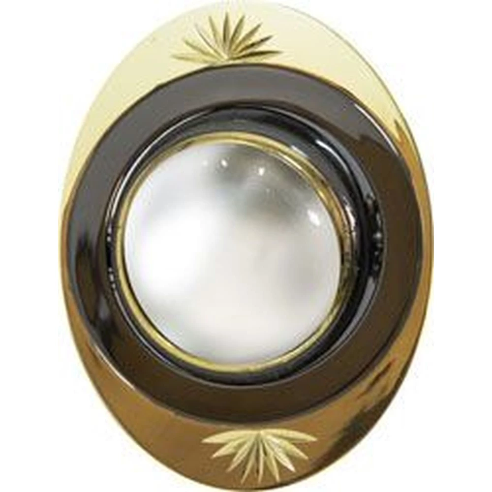 Светильник потолочный, R39 E14 черный металлик-золото, NL10 (17875) - Viokon.com