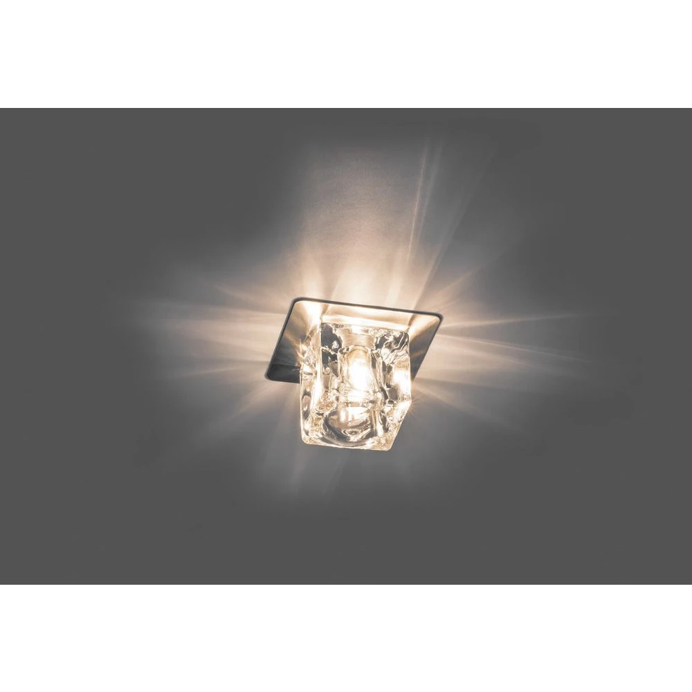 Светильник встраиваемый Feron BS 125-FB потолочный JCD G9 прозрачный, титан (18748) - Viokon.com