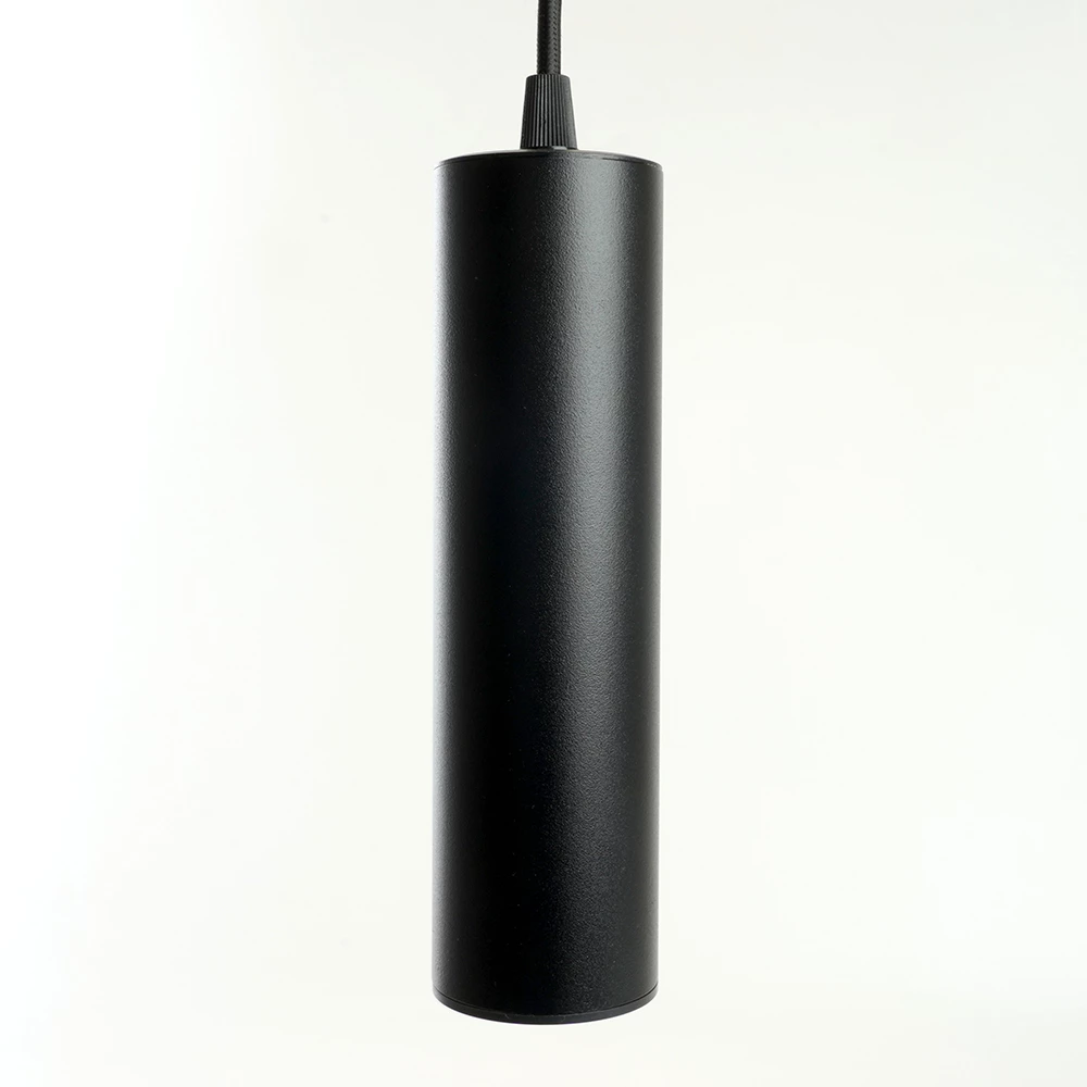 Светильник Feron AL196 трековый однофазный на шинопровод под лампу на подвесе GU10, черный (48557) - Viokon.com