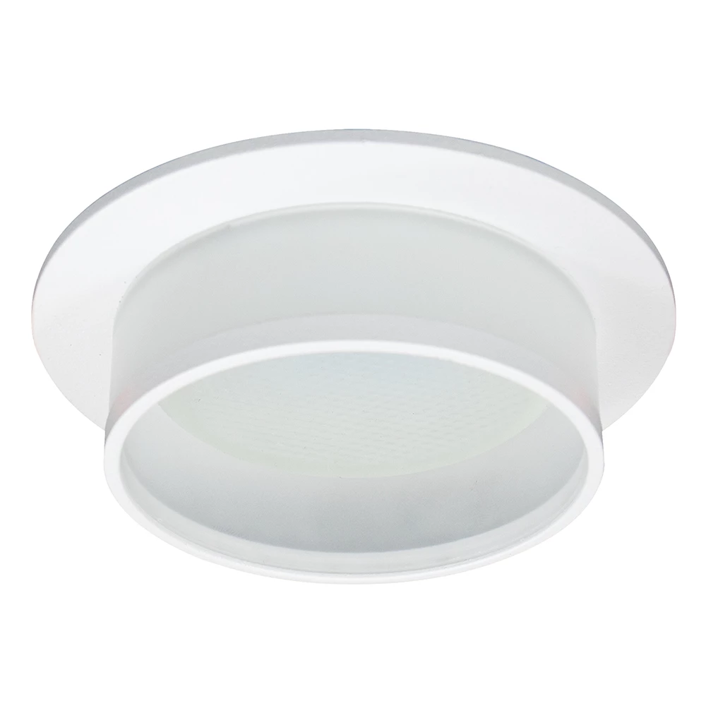 Светильник встраиваемый Feron DL500 потолочный GX53 белый круг (51085) - Viokon.com