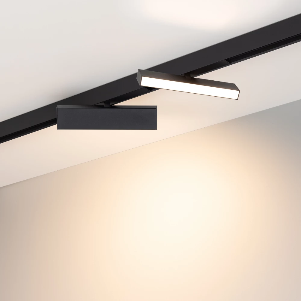 Светильник MAG-FLAT-FOLD-25-S200-6W Warm3000 (BK, 100 deg, 24V) (Arlight, IP20 Металл, 5 лет) 034235 - Viokon.com