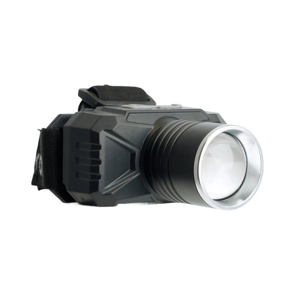 Фонарь налобный FERON TH2314 c аккумулятором 20W, 2500mAh IP44, USB type-C, Алюминий (51621) - Viokon.com
