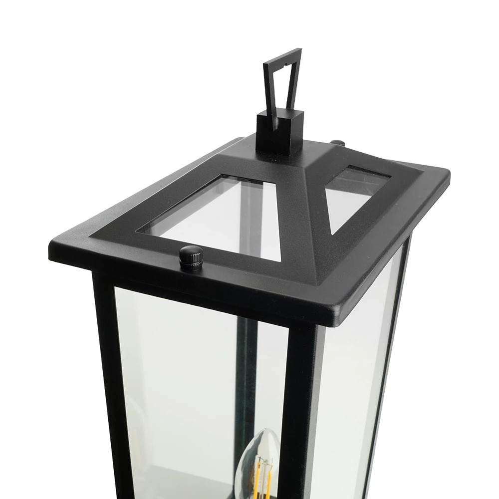 Светильник садово-парковый Feron PL756 столб 60W E14 230V, черный (51282) - Viokon.com