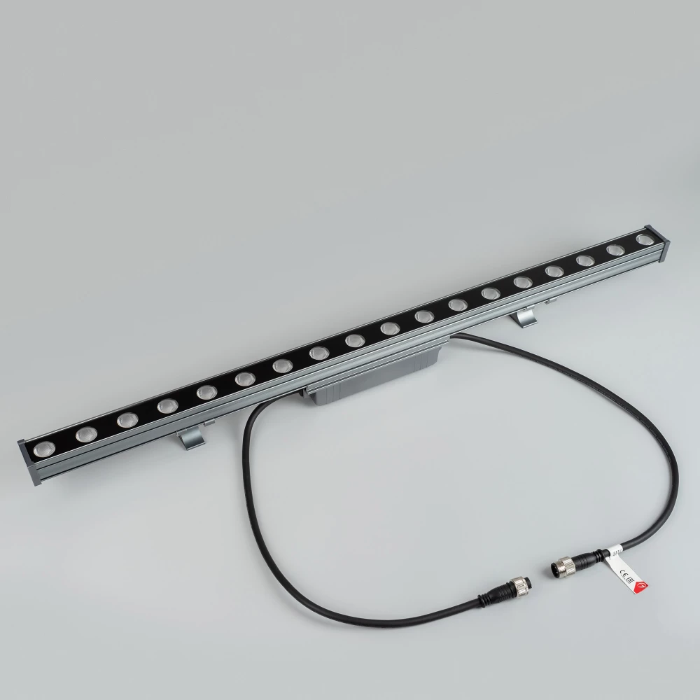 Линейный прожектор AR-LINE-760-18W Day4000 (GR, 15x60 deg, 230V) (Arlight, IP65 Металл, 3 года) 045368 - Viokon.com