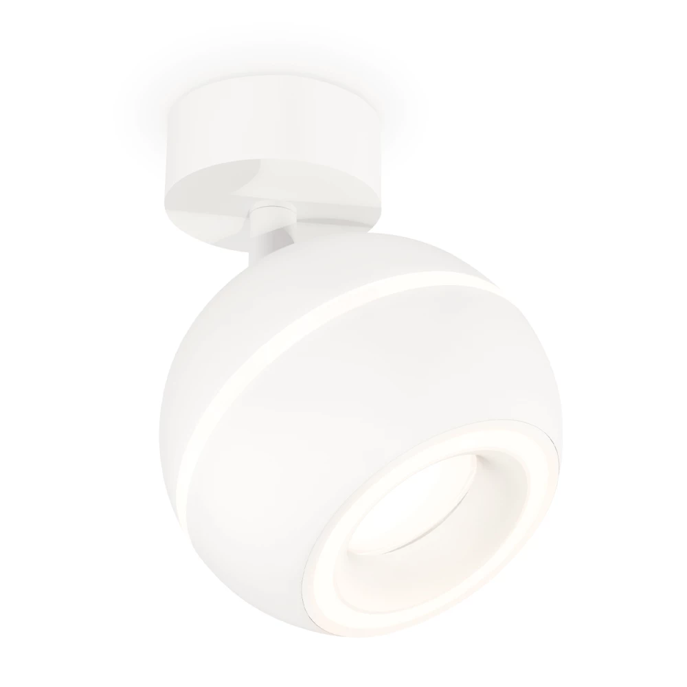 Комплект поворотного светильника с дополнительной подсветкой XM1101015 SWH белый песок MR16 GU5.3 LED 3W 4200K (A2202, C1101, N7110) - Viokon.com