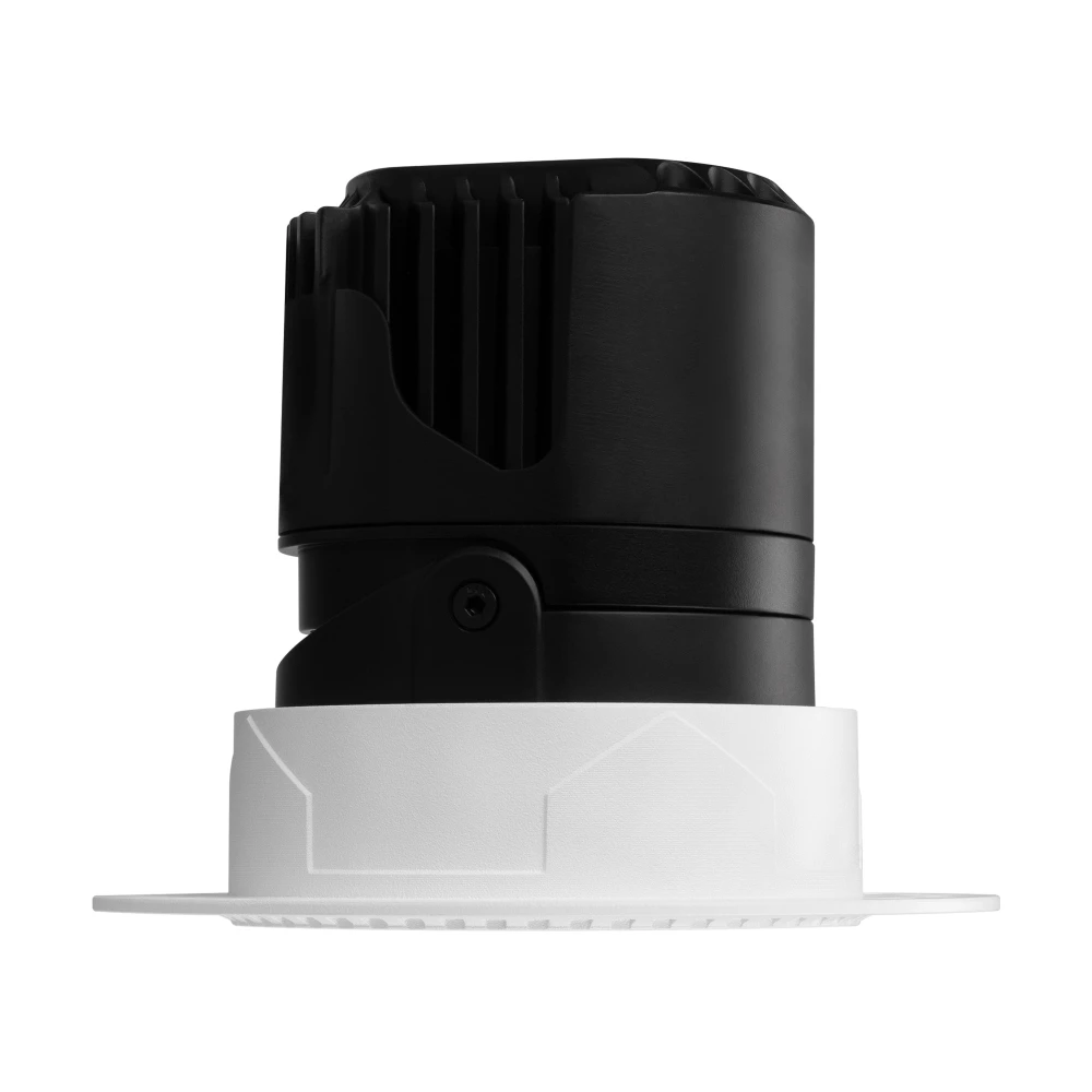 Светильник MS-ARADO-TRIMLESS-R75-12W Warm3000 (WH-WH, 24 deg, 230V) (Arlight, IP20 Металл, 5 лет) 058773 - Viokon.com