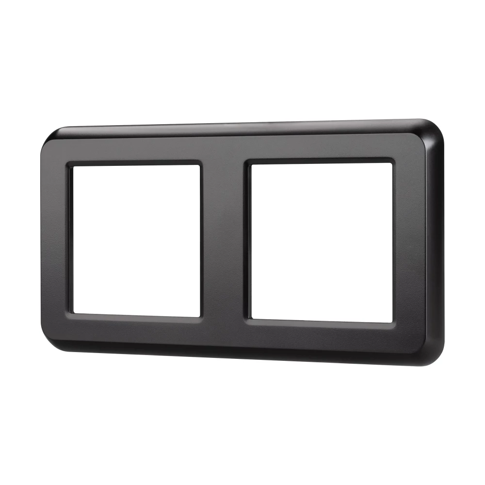 Рамка пластиковая FRM-VERSA-PL-2-BK (Arlight, -) 043778 - Viokon.com
