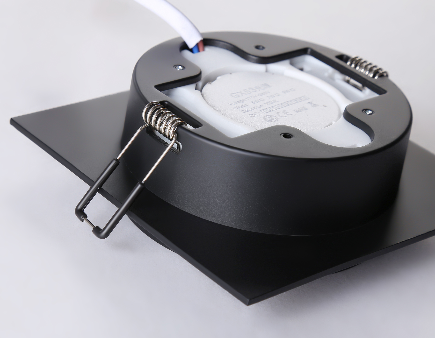 Светильник встраиваемый TN5231 BK черный GX53 110*110*35 - Viokon.com