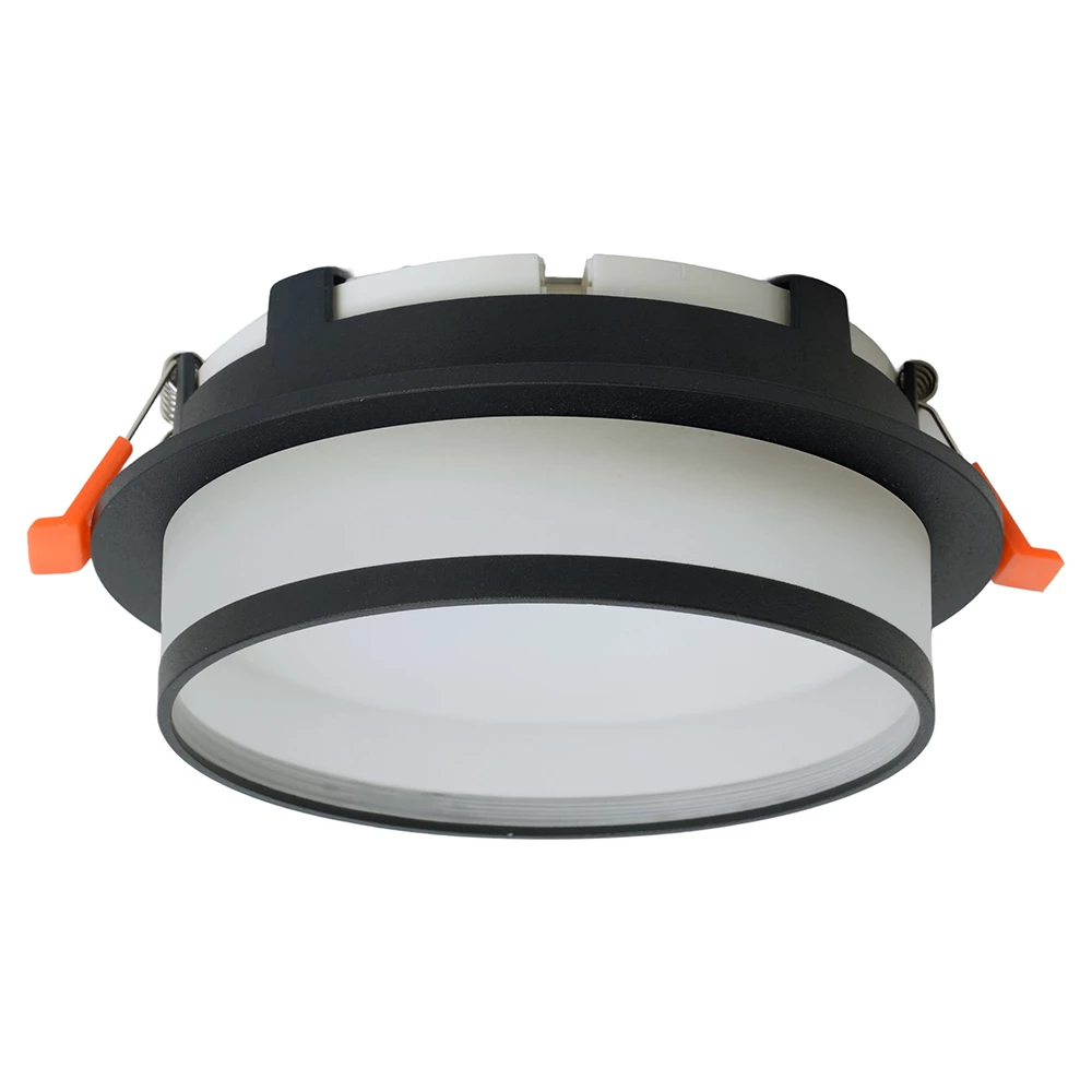 Светильник встраиваемый Feron DL700  потолочный GX70 черный круг (51094) - Viokon.com