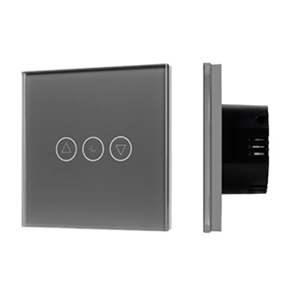 Светорегулятор сенсорный с Zigbee управлением SWT-OMALI-SD3-ZB-GR (250V, 500W) (Arlight, Стекло) 050063 - Viokon.com