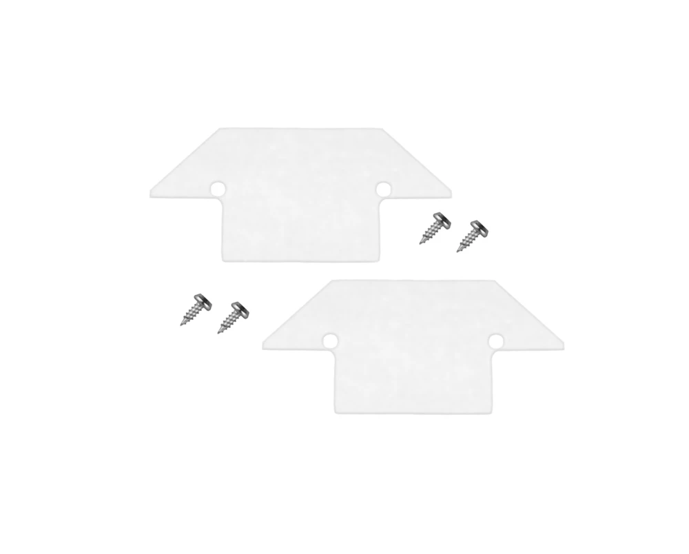 TR3021-AL Торцевые заглушки для профиля TR3020-AL 2шт - Viokon.com