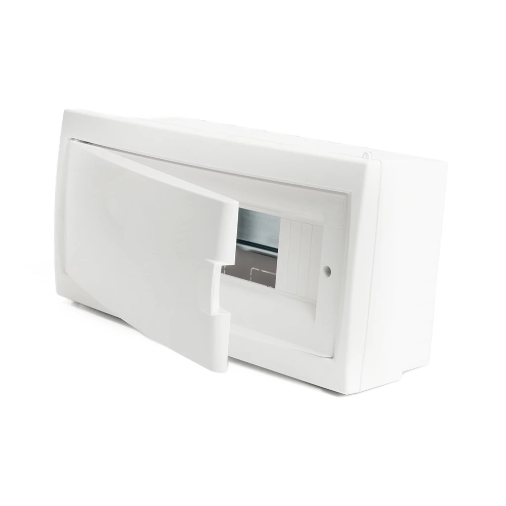 Бокс настенный STEKKER EBX50-3/12-20 12 модулей, белый, пластик, серия Standart (49644) - Viokon.com