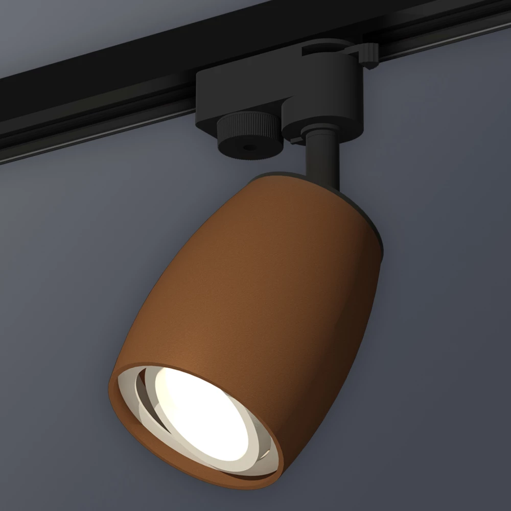 Комплект трекового однофазного светильника XT1124001 SCF/SWH кофе песок/белый песок MR16 GU5.3 (A2521, C1124, N7001) - Viokon.com