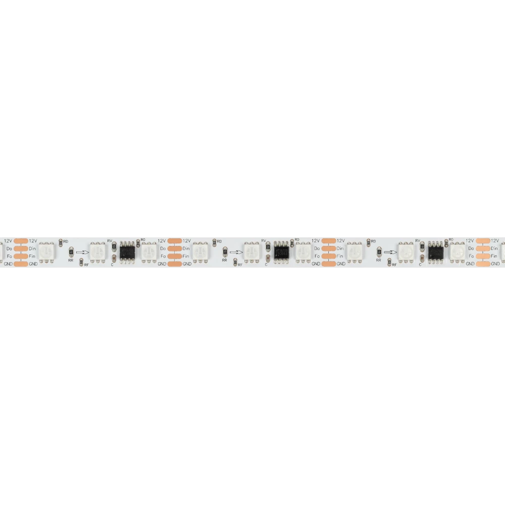 Лента SPI-B60-10mm 12V RGB-PX3-BPT (12 W/m, IP20, 5060, 5m) (Arlight, бегущий огонь) 039179 - Viokon.com