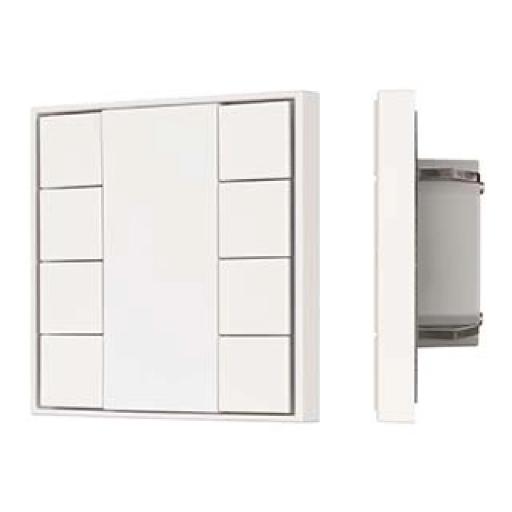 INTELLIGENT ARLIGHT Кнопочная панель KNX-301-22-8-SH-IN White (BUS, Frame) (IARL, IP20 Пластик, 3 года) 037723 - Viokon.com