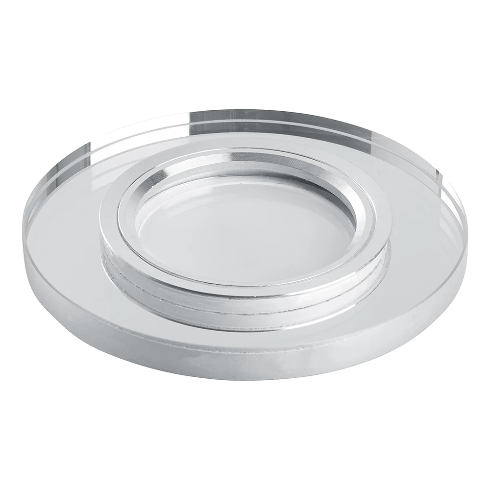 Светильник встраиваемый с белой LED подсветкой Feron CD8160 потолочный MR16 G5.3 белый (41911) - Viokon.com