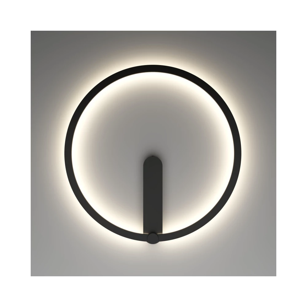 DK5035-BK Бра ROUND со светодиодом IP20 24W 300040006500K черный алюминий - Viokon.com