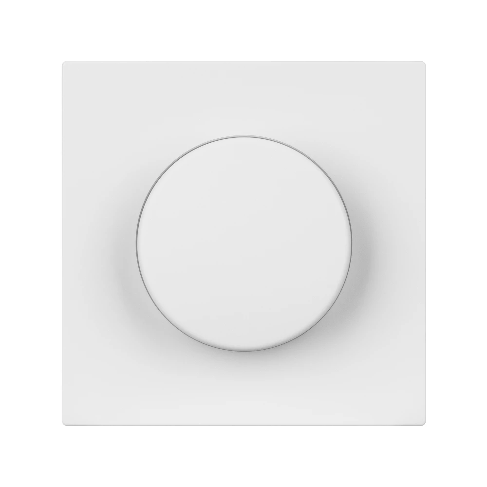 Лицевая панель светорегулятора PNL-NOBE-FB-SFPL-WH  (Arlight, Белый кварц) 060264 - Viokon.com