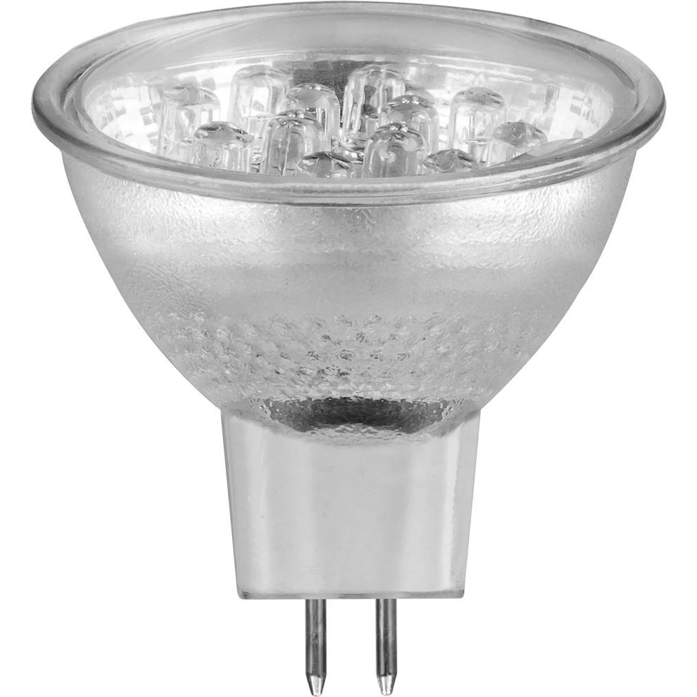 Лампа светодиодная Feron JCDR MR16 G5.3 2W Красный (25003) - Viokon.com