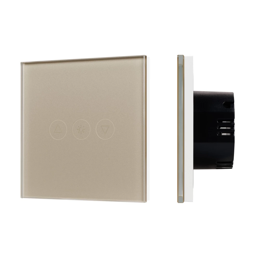 Светорегулятор сенсорный с Zigbee управлением SWT-OMALI-SD3-ZB-GD (250V, 500W) (Arlight, Стекло) 050064 - Viokon.com