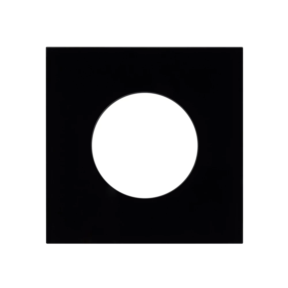 Рамка стеклянная FRM-GLARE-GC-1-BK (Arlight, -) 043833 - Viokon.com