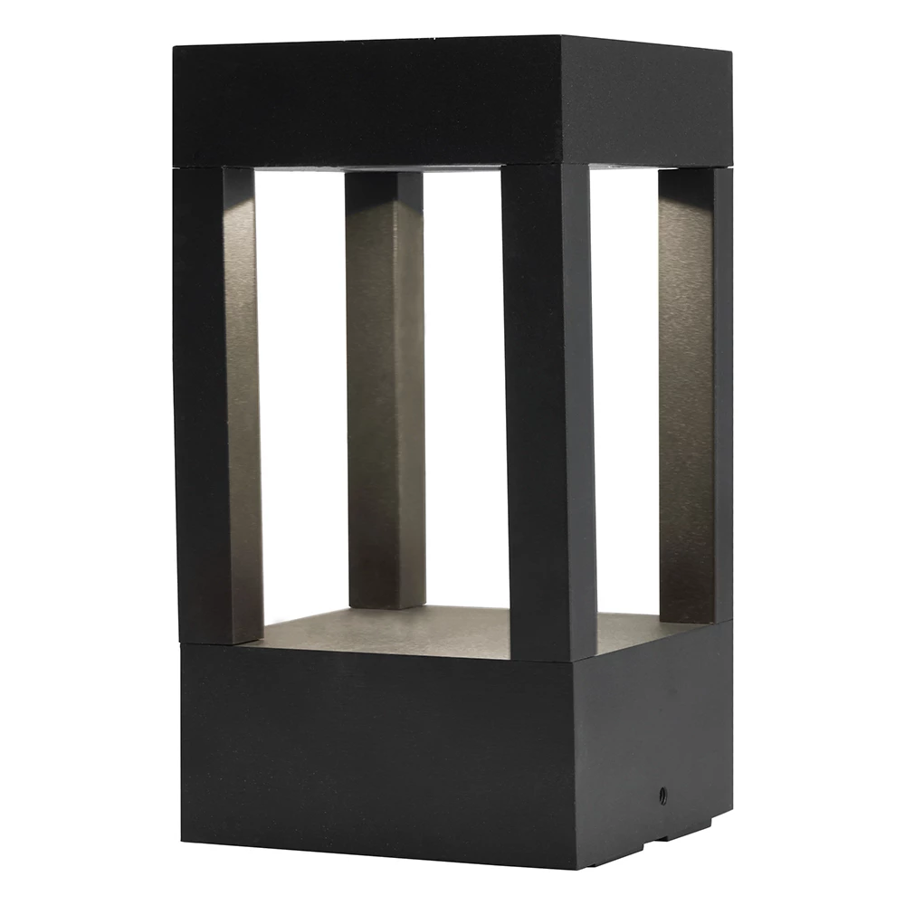 Светильник уличный светодиодный Feron DH801,10W, AC/DC12-24V, низковольтный, 3000K, черный (48449) - Viokon.com