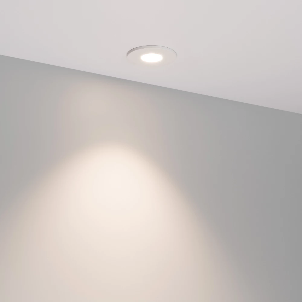 Светильник MS-GLORY-BUILT-R54-5W Day4000 (WH, 60 deg, 230V) (Arlight, IP54 Металл, 5 лет) 047286 - Viokon.com