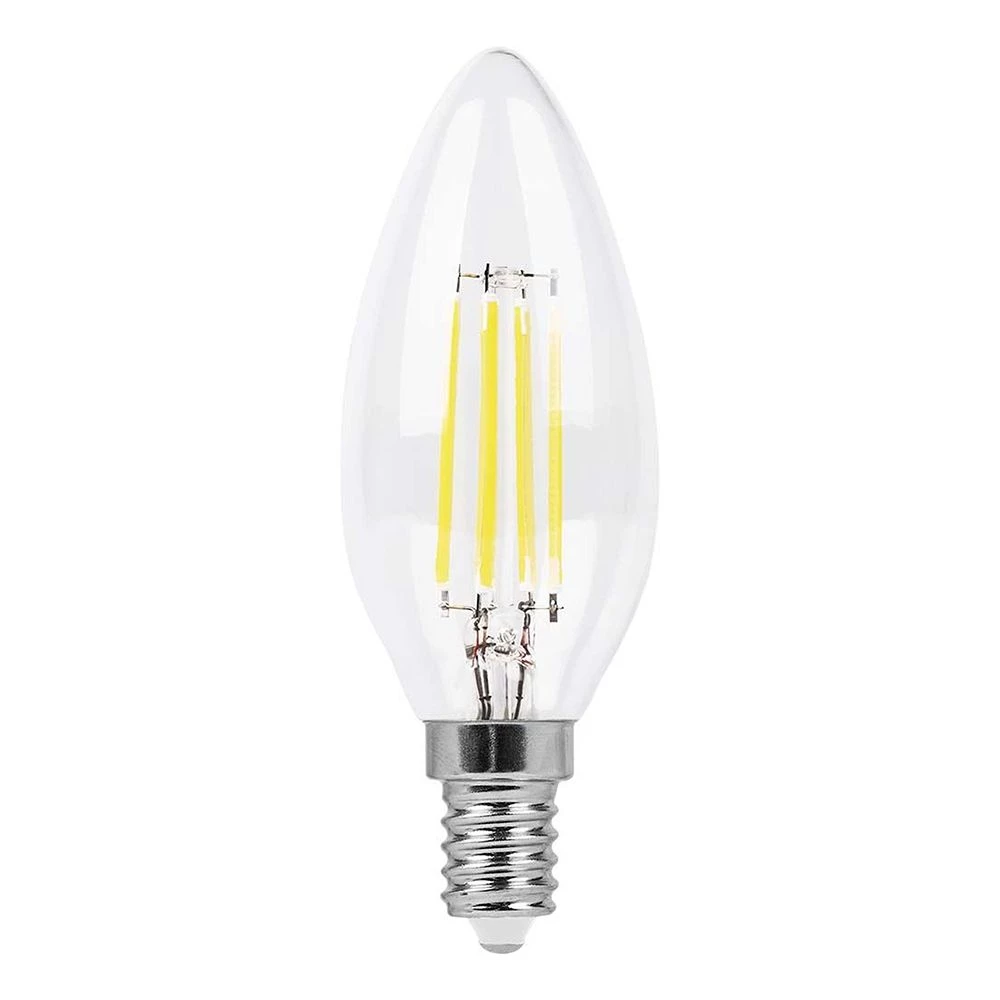 Лампа светодиодная диммируемая Feron LB-166 Свеча E14 7W 230V 4000K (25871) - Viokon.com