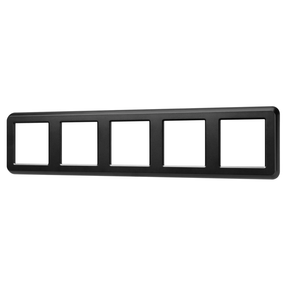 Рамка пластиковая FRM-VERSA-PL-5-BK (Arlight, -) 045191 - Viokon.com
