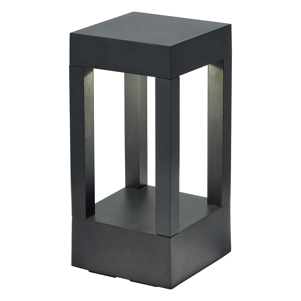 Светильник уличный светодиодный Feron DH801,10W, AC/DC12-24V, низковольтный, 3000K, черный (48449) - Viokon.com