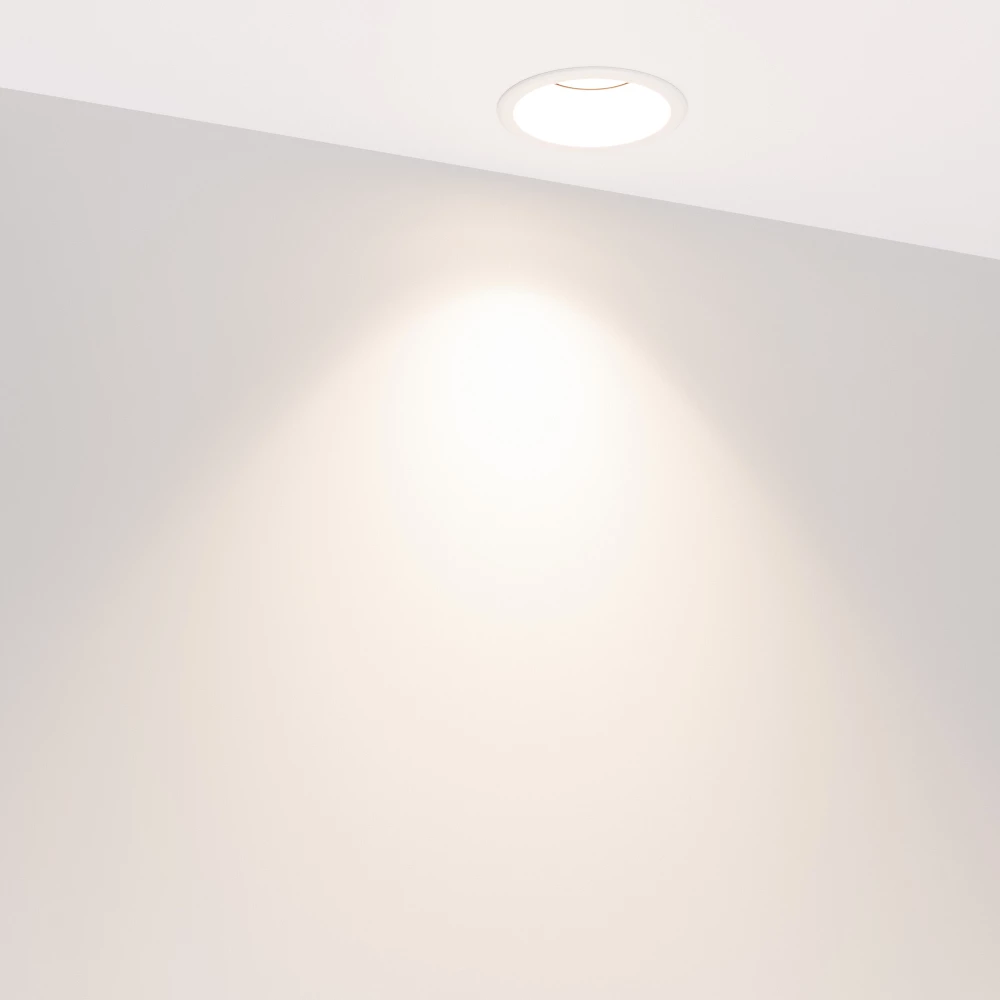 Светильник MS-FLOW-BUILT-R85-6W Day4000 (WH, 55 deg, 230V) (Arlight, IP20 Металл, 5 лет) 060949 - Viokon.com